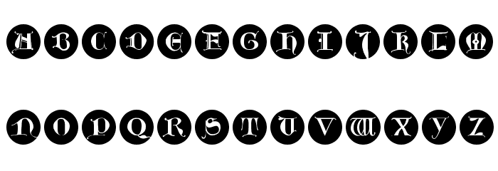 LombardInitials Font LOWERCASE