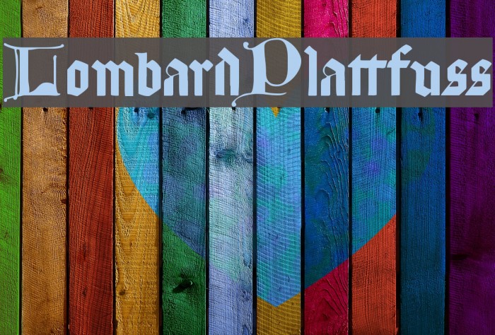 LombardPlattfuss لخطوط تنزيل examples
