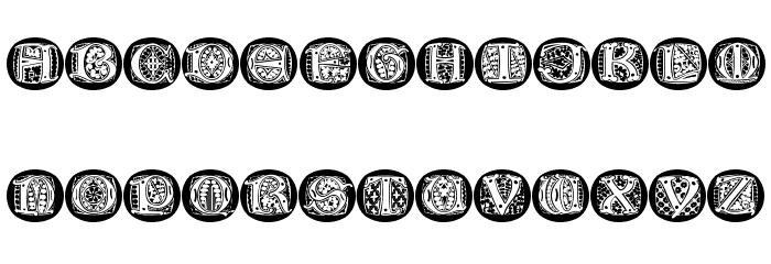 LombardiCaps Round Font LOWERCASE