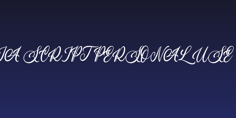 Lombardia Script PERSONAL USE Regular Social Header