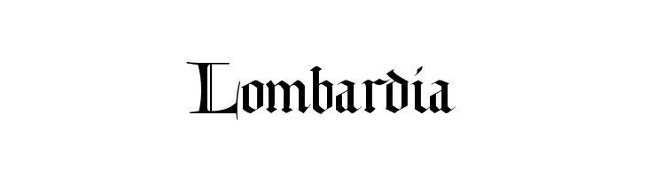 Lombardia  font caratteri gratis