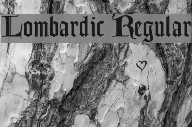 Lombardic Regular Example 1
