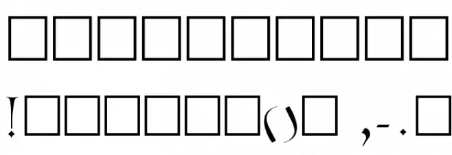 Lombardic Font Alte caractere