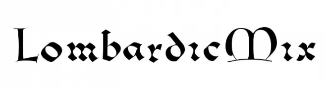 LombardicMix  Frei Schriftart Herunterladen
