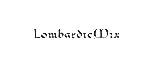 LombardicMix Logo
