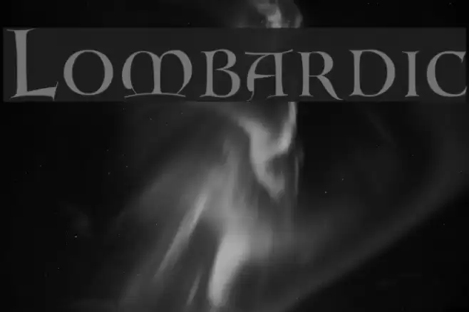 Lombardic Font examples