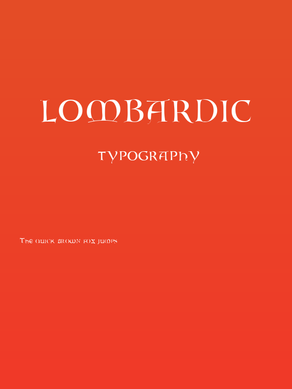 Lombardic Poster