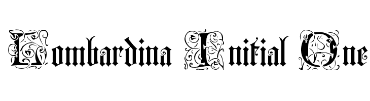 Lombardina Initial One Font