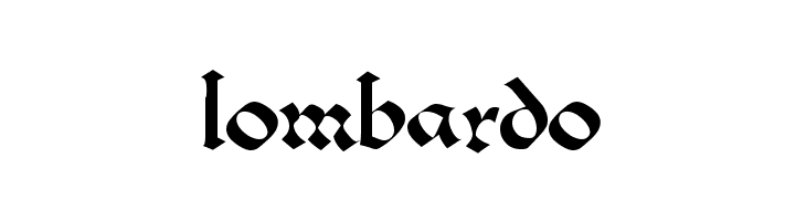 Lombardo  baixar fontes gratis