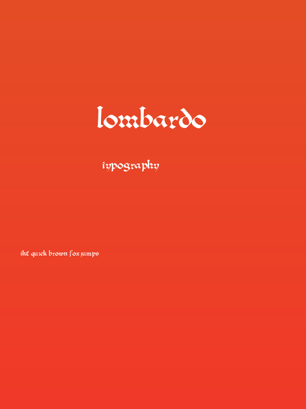 Lombardo Poster