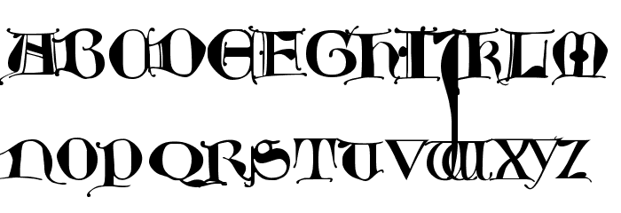 Lombardoc Font LOWERCASE