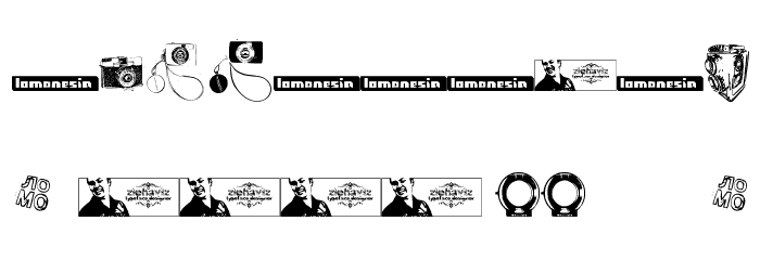 Lomonesia!` Dingbats फ़ॉन्ट अन्य घर का काम