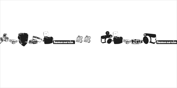 Lomonesia!" Dingbats Logo