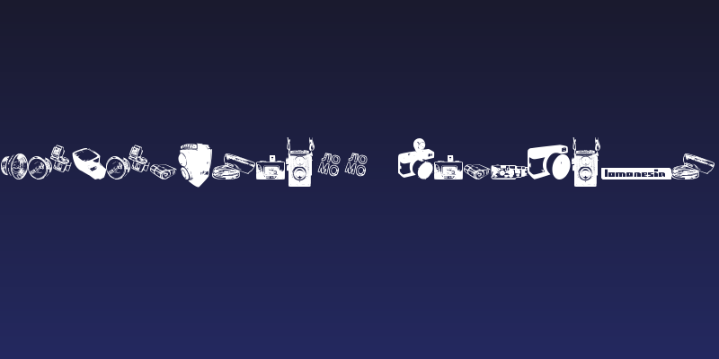 Lomonesia!" Dingbats Social Header