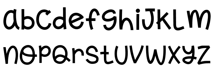 Lompo Font LOWERCASE