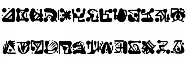 Lomtrian 字体 大写