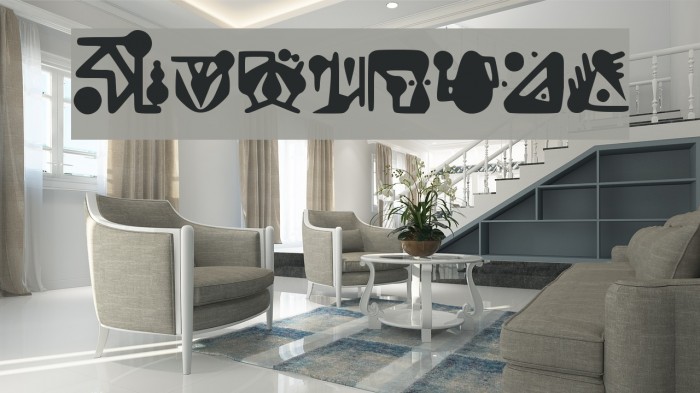 Lomtrian Font examples