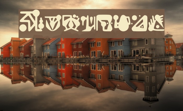Lomtrian Font examples