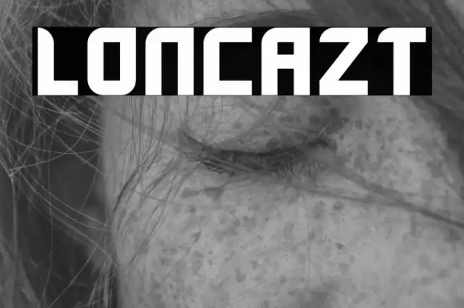 Loncazt Font examples