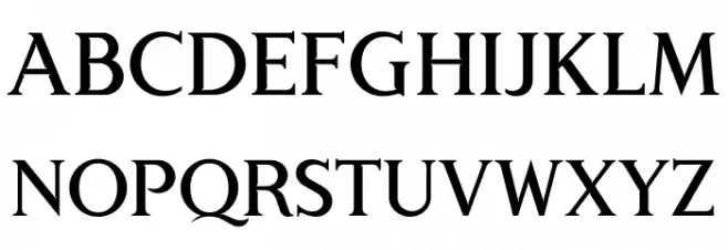 Londinia Medium Шрифта ВЕРХНИЙ