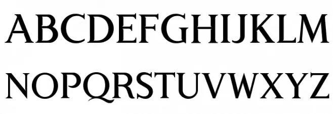 Londinia Medium Font Litere mari