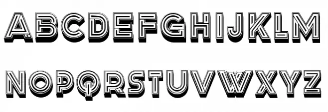 London 2 Extravagant Regular Font UPPERCASE