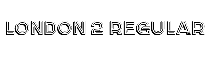 London 2 Regular  font caratteri gratis