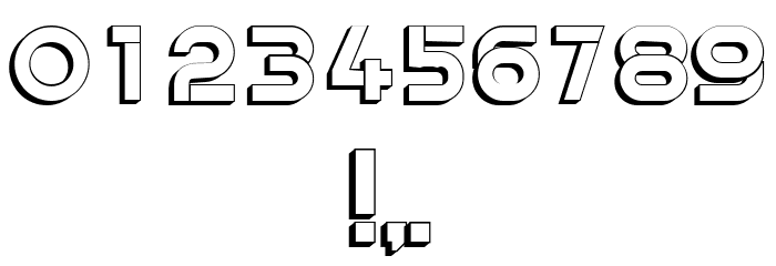 London 3 Regular Font OTHER CHARS