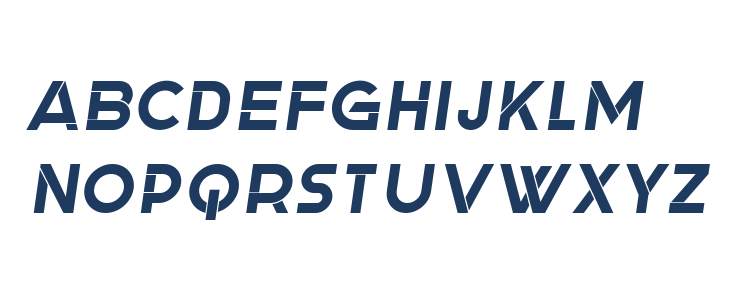 London Book Italic Lowercase