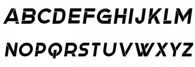 London Book Italic फ़ॉन्ट लोअरकेस