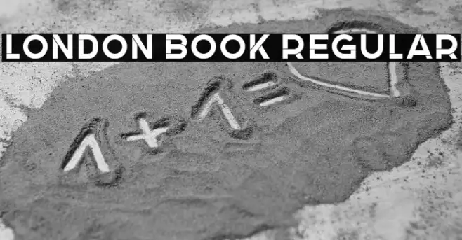 London Book Regular Example 3