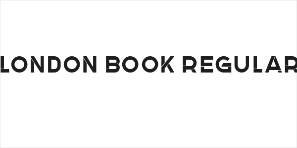 London Book Regular Logo