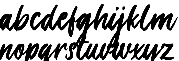 London Calling Font LOWERCASE