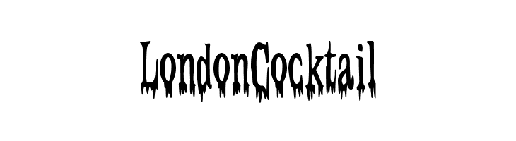 London Cocktail Caratteri