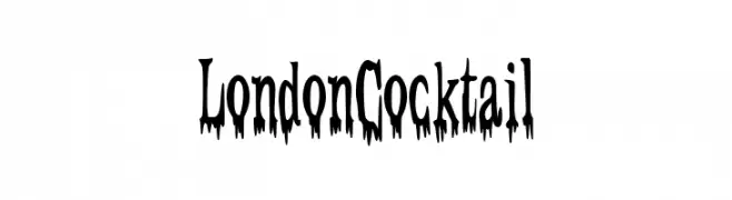 London Cocktail  font caratteri gratis