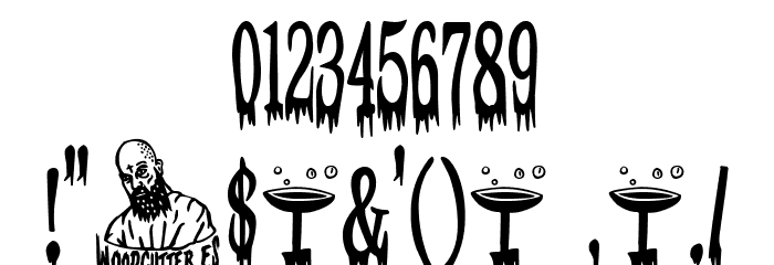 London Cocktail Font OTHER CHARS