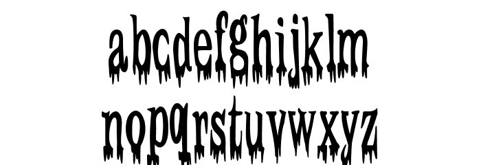 London Cocktail Font LOWERCASE