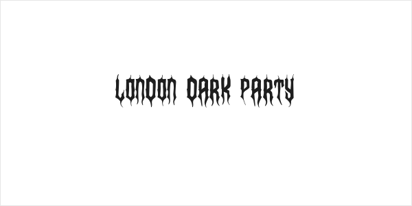 London Dark Party Logo