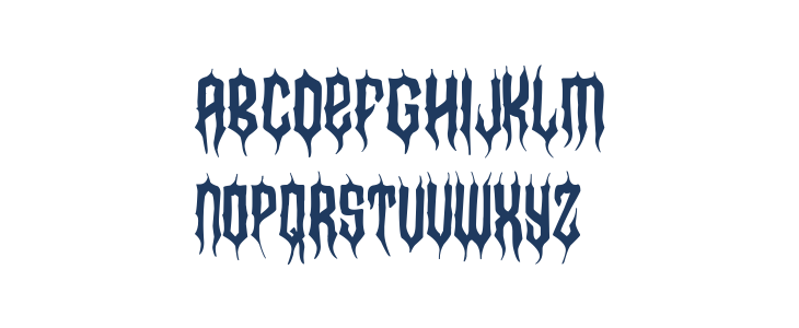 London Dark Party Lowercase