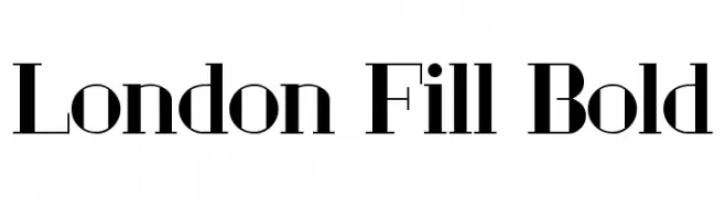 London Fill Bold  Free Fonts Download