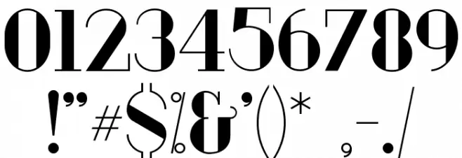 London Fill Font OTHER CHARS