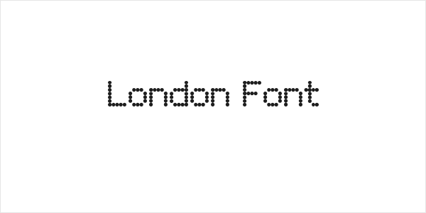 London Font Logo