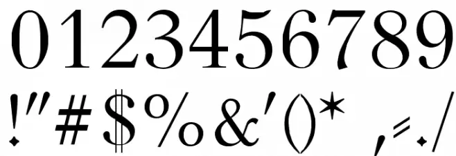 London Fraktura Font OTHER CHARS