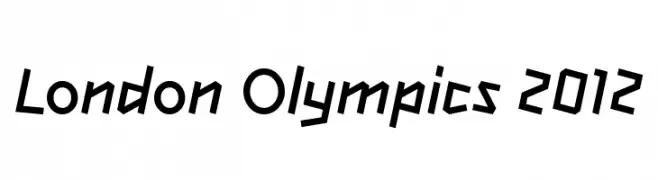 London Olympics 2012  Descarca Fonturi Gratis