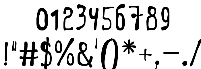 London One Font OTHER CHARS
