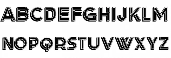 London Regular Font Litere mari