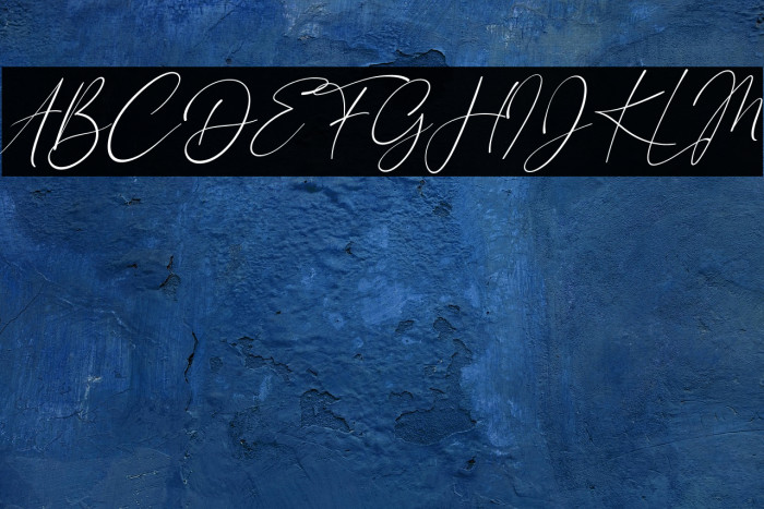 London Signature Italic Example 3