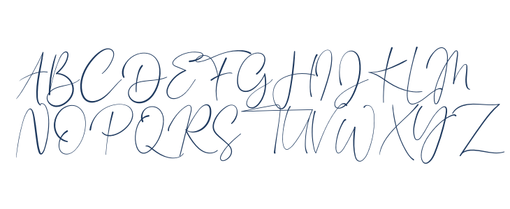 London Signature Uppercase