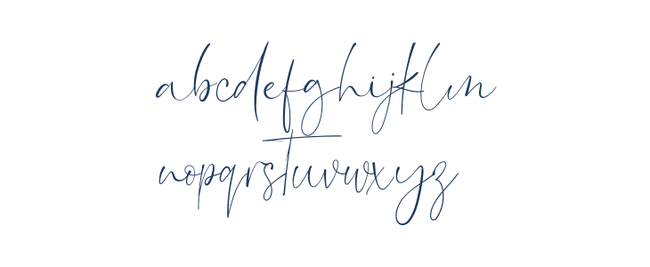 London Signature Lowercase