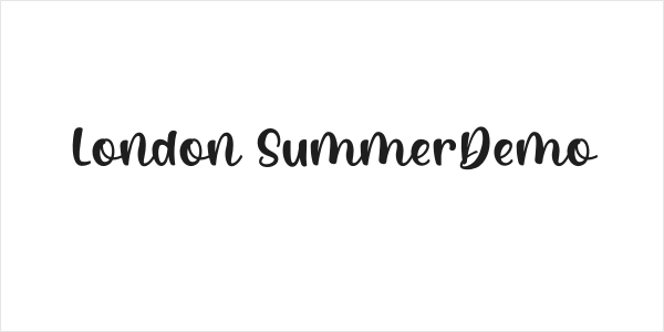 London SummerDemo Logo
